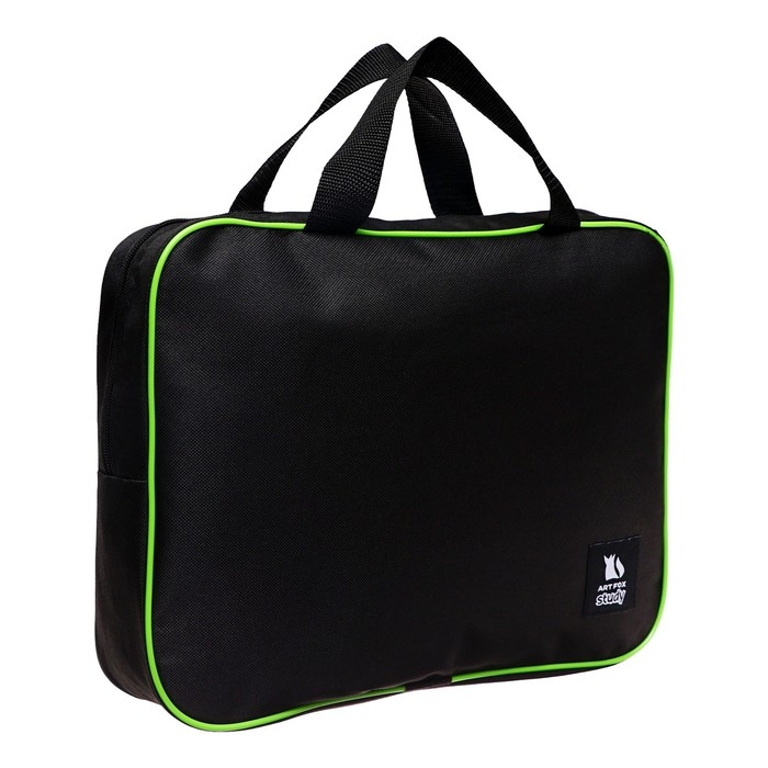 Папка для труда А4 на молнии текстиль 70мм 350 х 270 , зеленый «1 сентября» Папка для труда А4 на молнии текстиль 70мм 350 х 270 , зеленый «1 сентября»