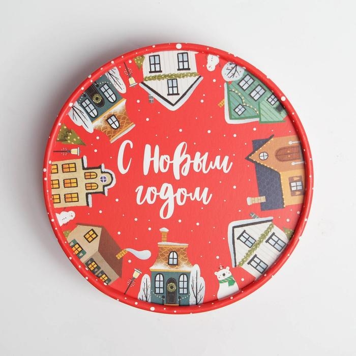 Коробка подарочная «Зимний город», 12 х 8 см, Новый год Коробка подарочная «Зимний город», 12 х 8 см, Новый год