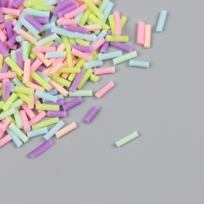 Декор для творчества пластик Декор для творчества пластик "Конфетти. Пастила" набор 20 гр