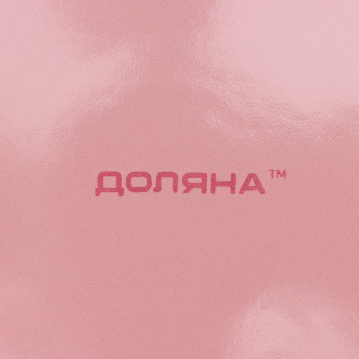 Набор тарелок керамических Доляна «Пастель», 18 предметов: 6 тарелок d=19 см, 6 тарелок d=27 см, 6 мисок d=19 см, цвет розовый