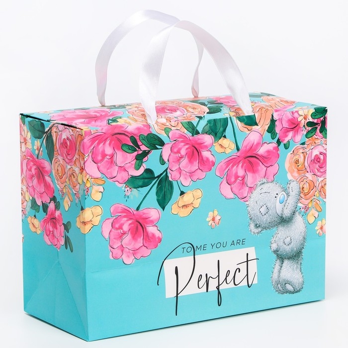 Пакет-коробка, 28 х 20 х 13 см  Пакет-коробка, 28 х 20 х 13 см "Perfect", упаковка, Me To You