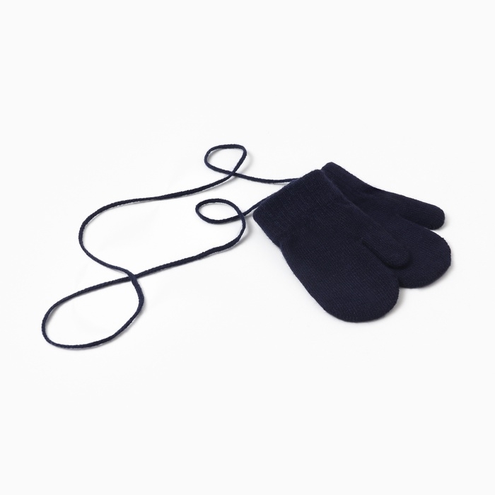 Варежки детские MINAKU, цвет темно-синий, 13.5  см Варежки детские MINAKU, цвет темно-синий, 13.5  см