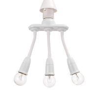 Светильник 1115/3 Е27 40Вт белый 5х14,5х22,5 см BayerLux Светильник 1115/3 Е27 40Вт белый 5х14,5х22,5 см BayerLux