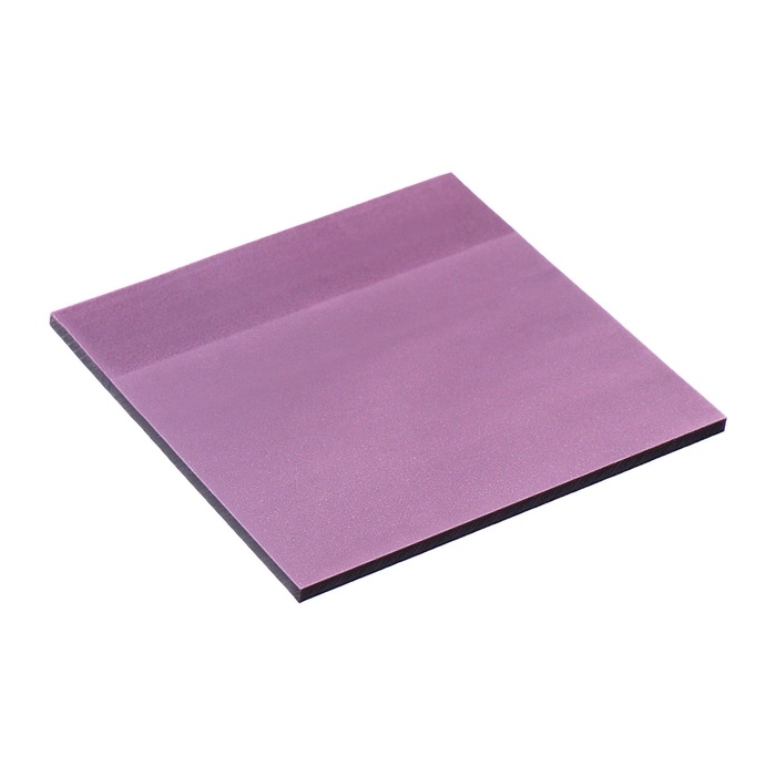 Блок с липким краем 76мм х 76мм 50л пластик прозрачный фиолетовый перламутр Блок с липким краем 76мм х 76мм 50л пластик прозрачный фиолетовый перламутр