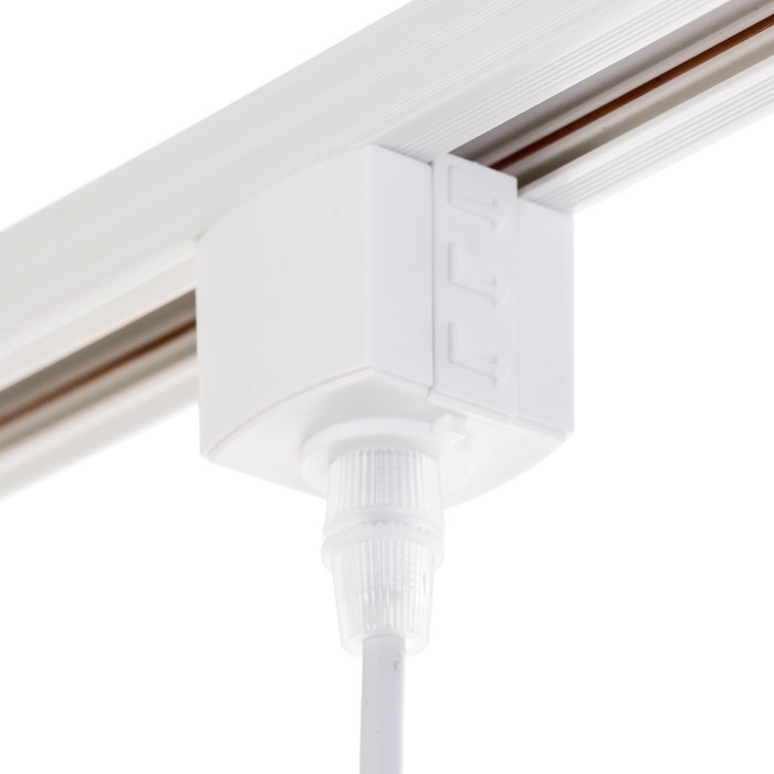 Светильник трековый «Классика» Е27 40Вт белый 19,5х19,5х28-128см Светильник трековый «Классика» Е27 40Вт белый 19,5х19,5х28-128см