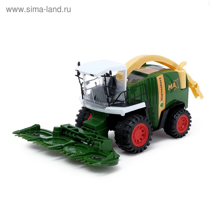 Трактор инерционный «Комбайн», цвета МИКС Трактор инерционный «Комбайн», цвета МИКС
