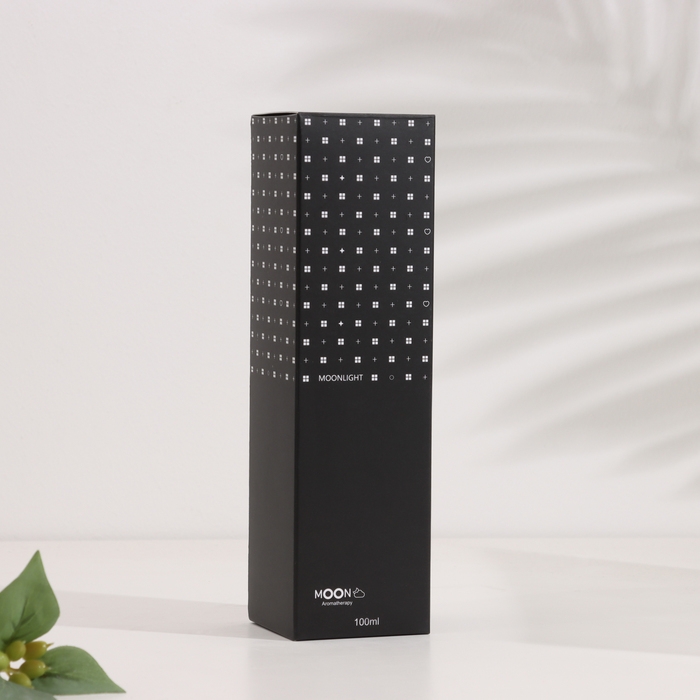 Диффузор ароматический  Диффузор ароматический "Moon", 100 мл, чёрный джентельмен