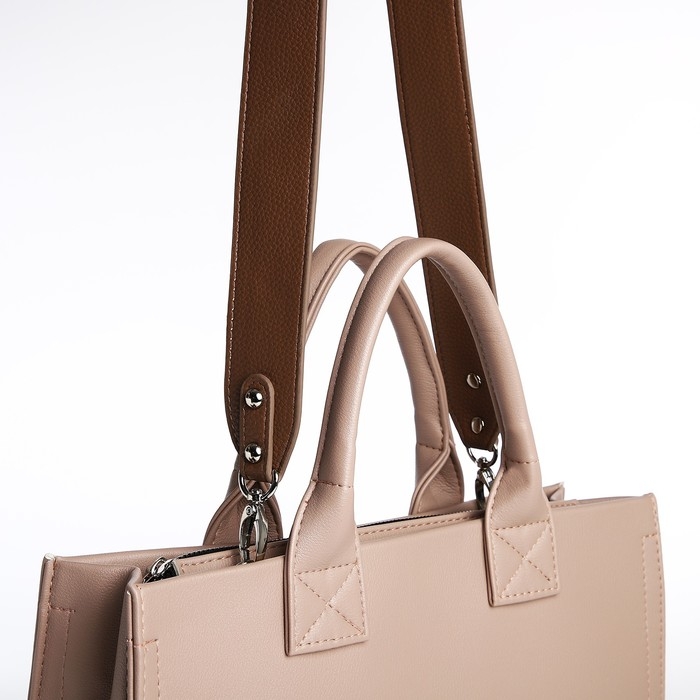 Сумка женская TEXTURA, тоут, средний размер, цвет бежевый Сумка женская TEXTURA, тоут, средний размер, цвет бежевый