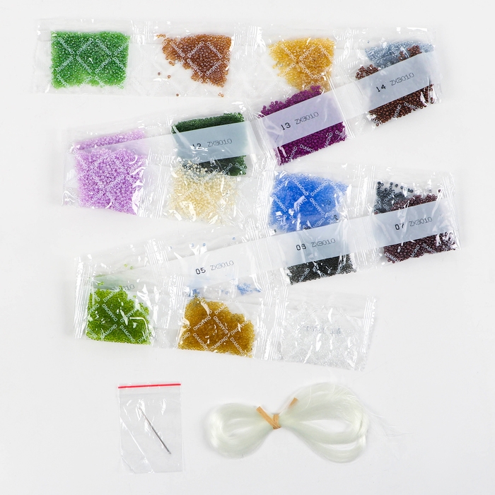 Набор для вышивания картины бисером «Сирень» Набор для вышивания картины бисером «Сирень»