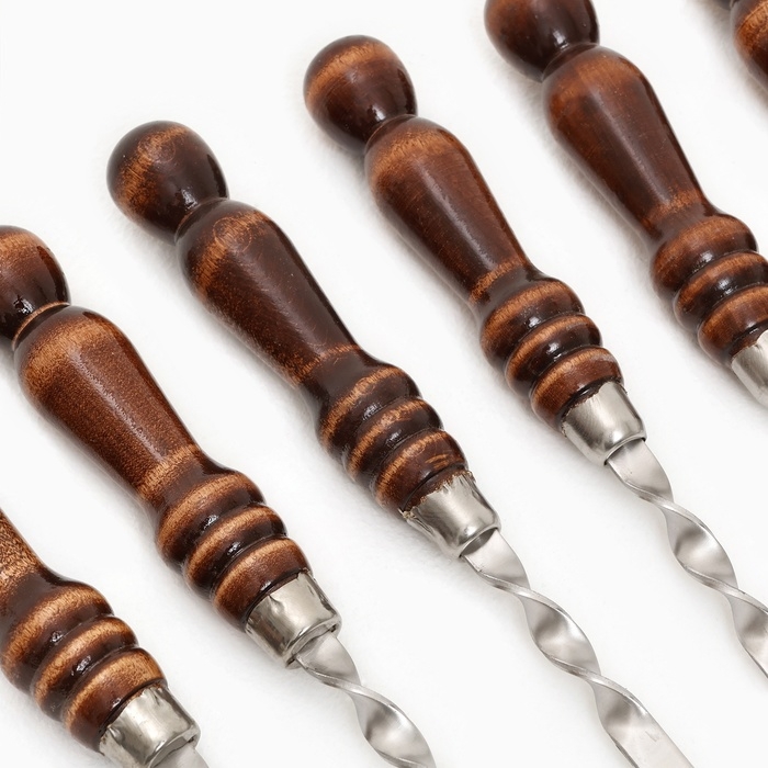 Набор с шампурами подарочный  Набор с шампурами подарочный "Герб" с топором, в кейсе