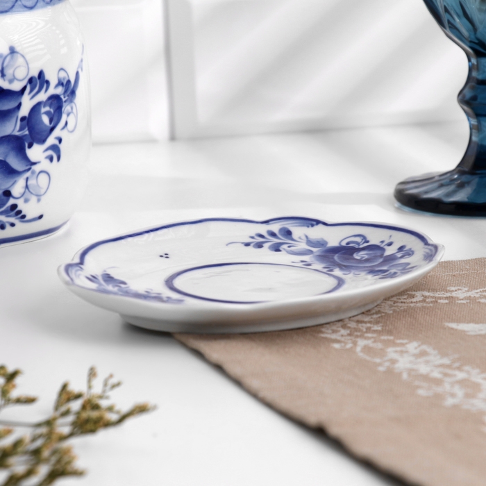 Блюдце Блюдце "Майское", 12 х 15 х 1,5см