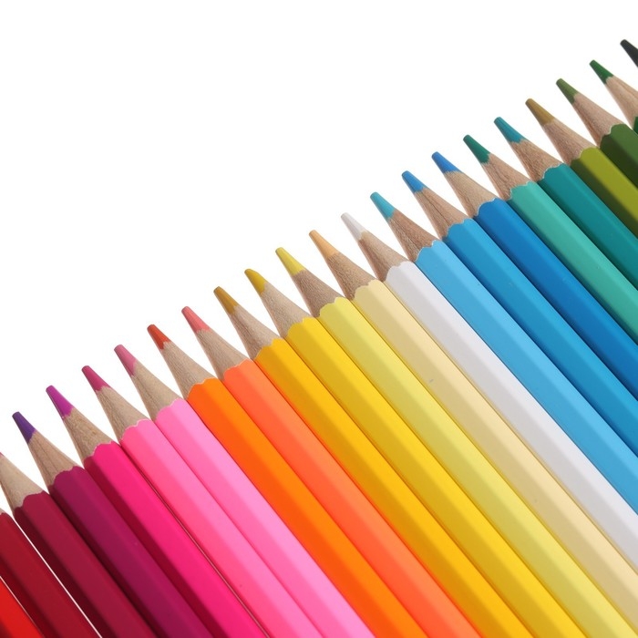 Карандаши 36 цветов Карандаши 36 цветов "Каляка-Маляка", шестигранные