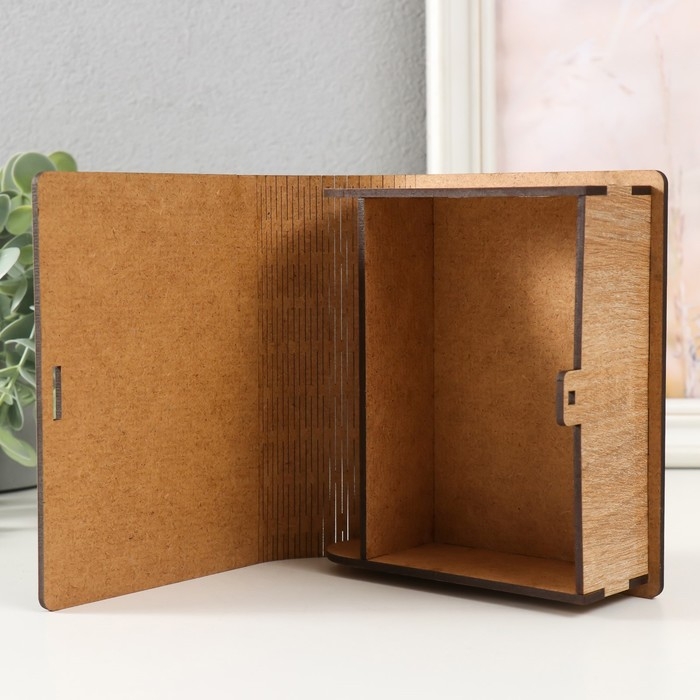 Новогодняя копилка-шкатулка  Новогодняя копилка-шкатулка "Загадай желание" 14х12х5 см