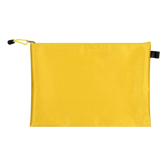 Папка-конверт Папка-конверт "Соты" А4, на молнии, 24.5 х 31 см, МИКС