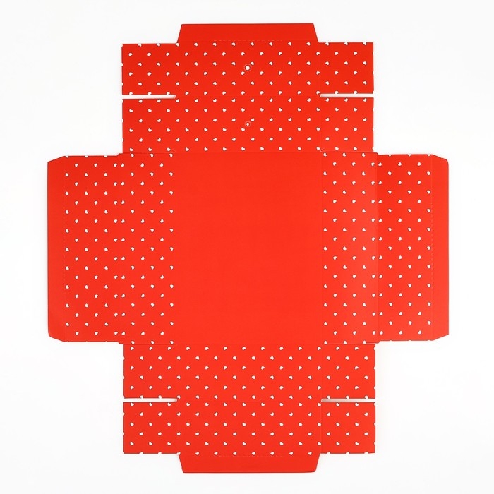 Коробка складная «Люблю», 17 х 13 х 5 см