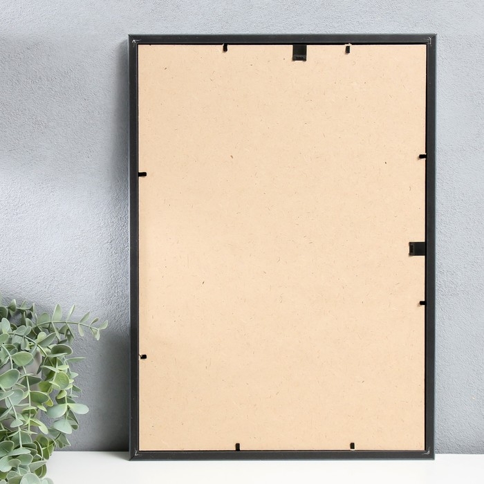 Фоторамка пластик Фоторамка пластик "МИРАМ" 29.7х42 см, (А3) серебро (пластиковый экран)