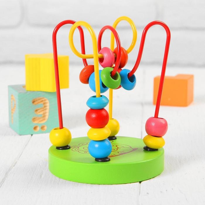 Игрушка из дерева для детей. Серпантинка Игрушка из дерева для детей. Серпантинка "Лев", 2 завитка