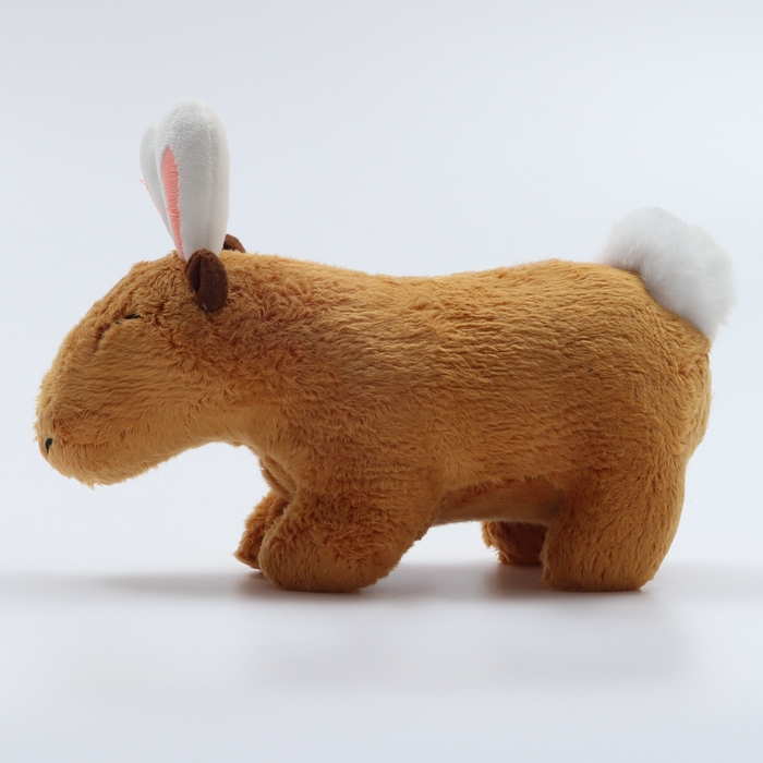 Мягкая игрушка «Капибара. Зайка», с ушками и хвостиком Мягкая игрушка «Капибара. Зайка», с ушками и хвостиком