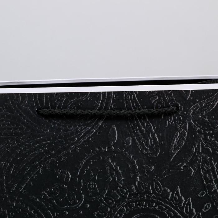 Пакет подарочный ламинированный вертикальный, упаковка, «Подарок для тебя», ML 23 х 27 х 11,5 см