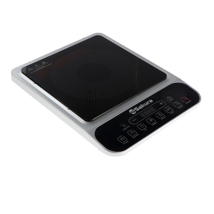 Плитка индукционная Sakura SA-7157S, 2000 Вт, 7 режимов, одна конфорка Плитка индукционная Sakura SA-7157S, 2000 Вт, 7 режимов, одна конфорка