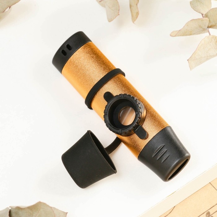 Музыкальный инструмент Казу Music Life, золотистый Музыкальный инструмент Казу Music Life, золотистый