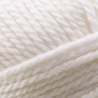 Пряжа "Мериносовая" 50%меринос.шерсть, 50% акрил 200м/100гр(01-Белый)