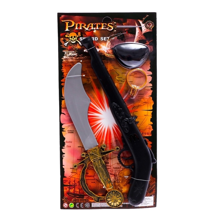 Набор пирата «Боцман», 4 предмета