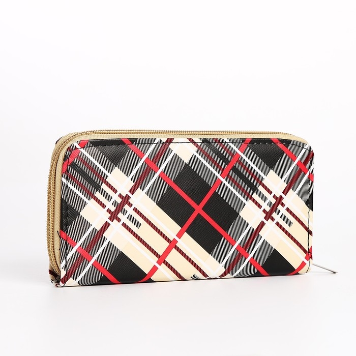 Кошелёк женский на молнии, цвет бежевый Кошелёк женский на молнии, цвет бежевый