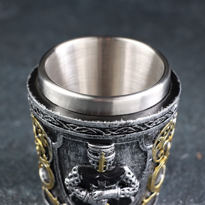 Стопка «Рыцарь», 60 мл, 6,3×6,3 см Стопка «Рыцарь», 60 мл, 6,3×6,3 см