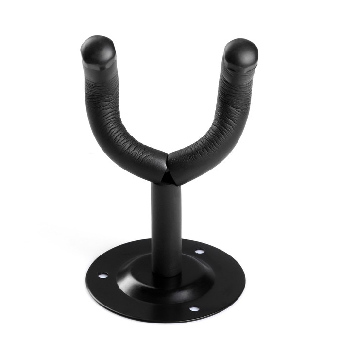 Держатель для гитары Music Life настенный, чёрный Держатель для гитары Music Life настенный, чёрный