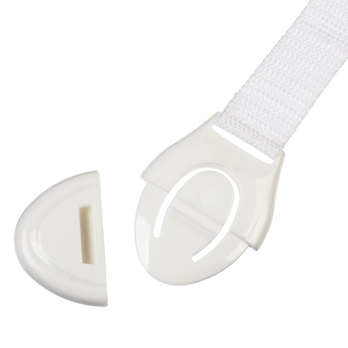 Набор блокираторов для дверей и ящиков, тканевые, универсальные, 18 см., 4 шт., цвет белый, Крошка Я Набор блокираторов для дверей и ящиков, тканевые, универсальные, 18 см., 4 шт., цвет белый, Крошка Я