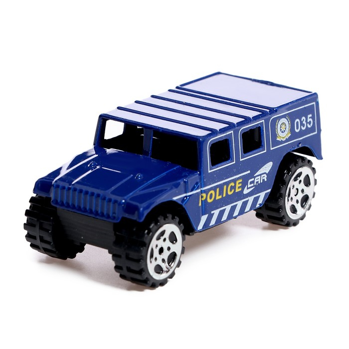 Машина металлическая «Спецслужбы», набор 10 шт Машина металлическая «Спецслужбы», набор 10 шт