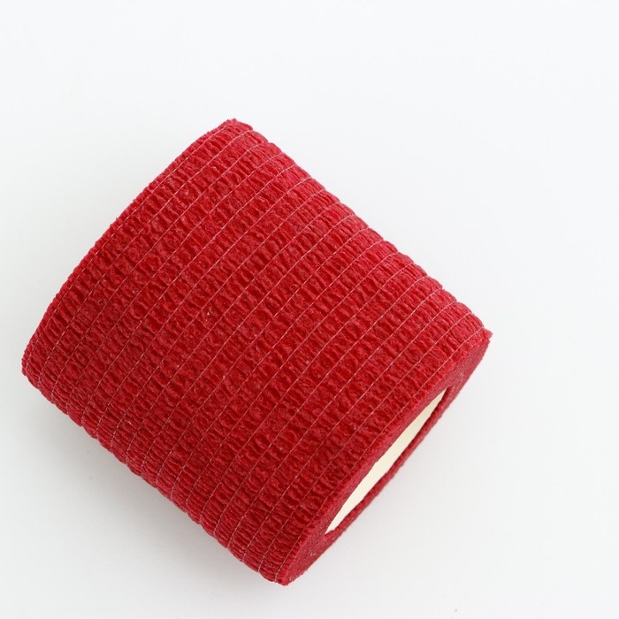 Бинт самофиксирующийся с горькой пропиткой, 5 см, макс. растяжимость 4,5 м, бордовый Бинт самофиксирующийся с горькой пропиткой, 5 см, макс. растяжимость 4,5 м, бордовый