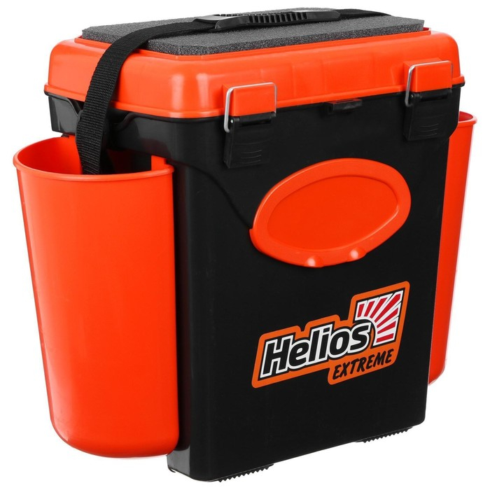Ящик зимний Helios FishBox 10 л, односекционный, цвет оранжевый Ящик зимний Helios FishBox 10 л, односекционный, цвет оранжевый