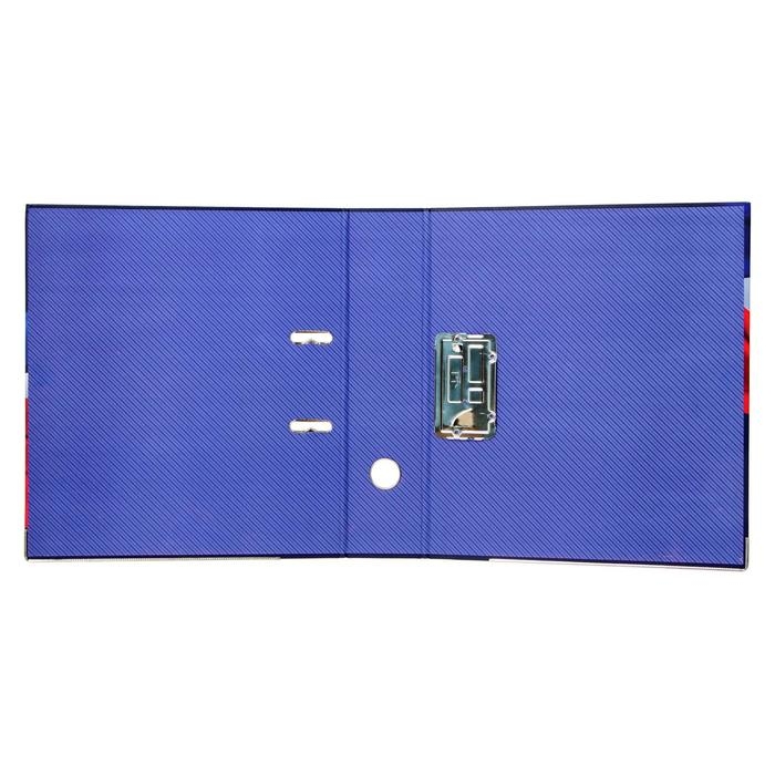 Пaпкa-регистратор А4, 75 мм, deVENTE Пaпкa-регистратор А4, 75 мм, deVENTE "Герб" разборный, металлическая окантовка, матовая ламинация, тиснение фольгой