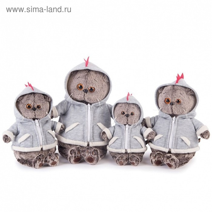 Мягкая игрушка «Басик» в толстовке дракончик, 25 см Мягкая игрушка «Басик» в толстовке дракончик, 25 см