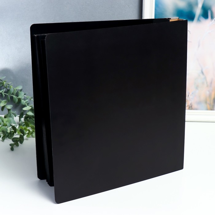 Фотоальбом магнитный 20 листов Фотоальбом магнитный 20 листов "Букет пионовидных роз" дерево 34х4х33 см