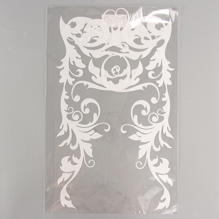 Термотрансфер «Узор без снежинок», на листе 2 шт. Термотрансфер «Узор без снежинок», на листе 2 шт.