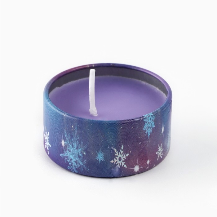 Свеча новогодняя в железной банке «Новый год: Для чудес«Новый год: аромат ваниль, 4.8 см Свеча новогодняя в железной банке «Новый год: Для чудес«Новый год: аромат ваниль, 4.8 см