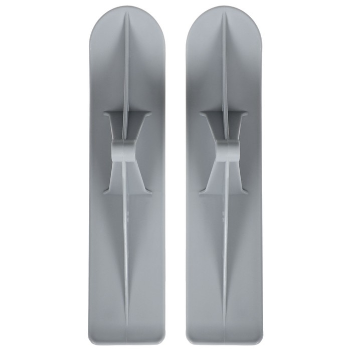 Лыжи для самокатов-снегокатов GRAFFITI, пара, цвет серый