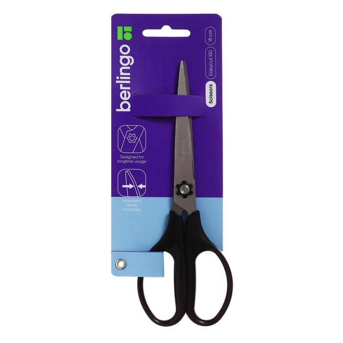Ножницы 18cм Berlingo Ножницы 18cм Berlingo "Easycut 100", европодвес
