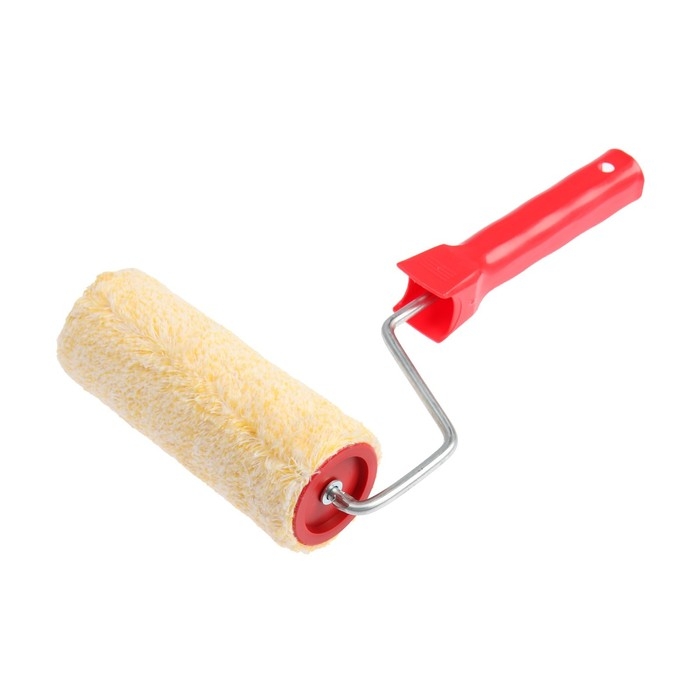Валик ЛОМ, полиакрил, 150 мм, рукоятка d=6 мм, D=50 мм, ворс 6 мм Валик ЛОМ, полиакрил, 150 мм, рукоятка d=6 мм, D=50 мм, ворс 6 мм