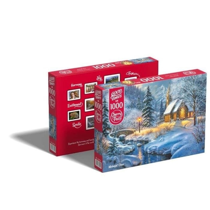 Пазл «Морозная полночь», 1000 элементов Пазл «Морозная полночь», 1000 элементов