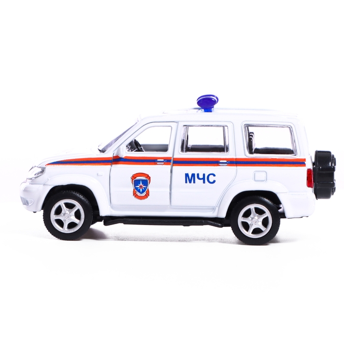 Машина металлическая «УАЗ Патриот. МЧС», инерция, 1:50