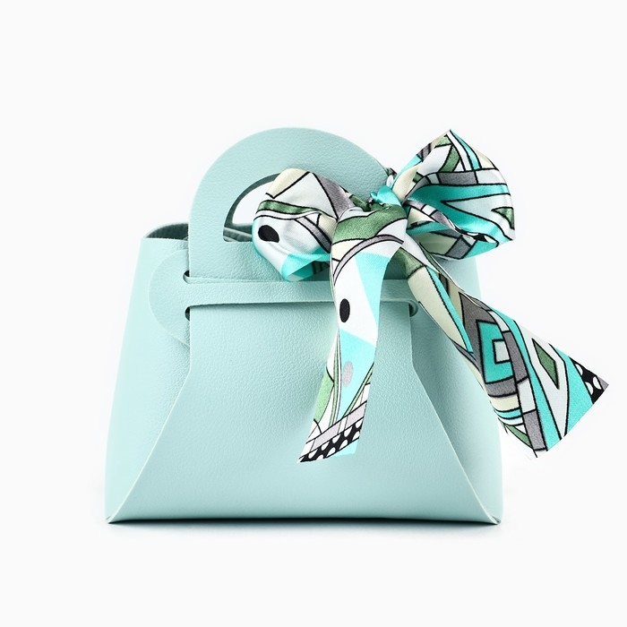 Сумочка подарочная «Тиффани», 12 х 13 х 5.5 см Сумочка подарочная «Тиффани», 12 х 13 х 5.5 см
