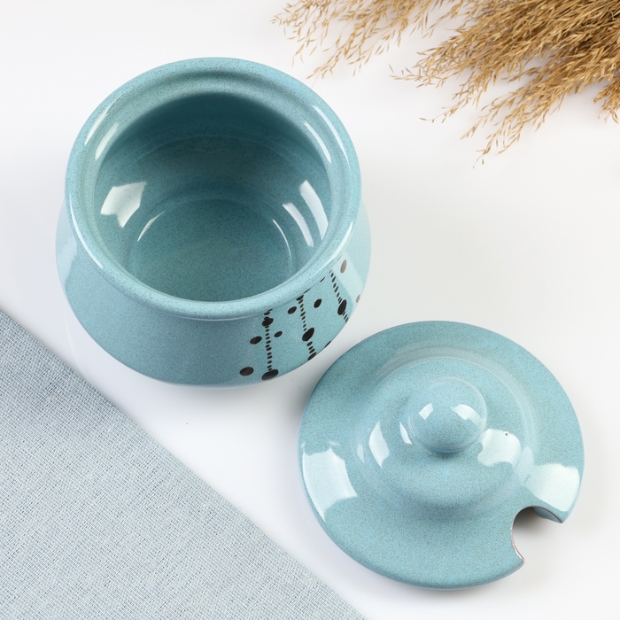 Сахарница Сахарница "Псковская" 0,3л / 12х12,5см, блюз