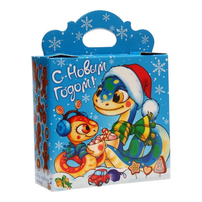 Новый год. Подарочный набор конфет "Змеята", 500 г