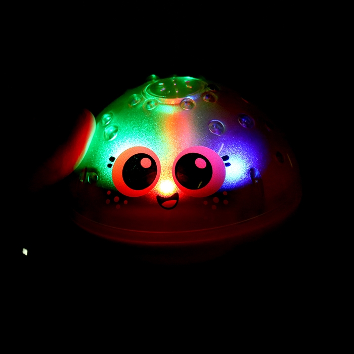 Игрушка для купания в ванной «Супер фонтанчик», световые эффекты, жёлтый Игрушка для купания в ванной «Супер фонтанчик», световые эффекты, жёлтый