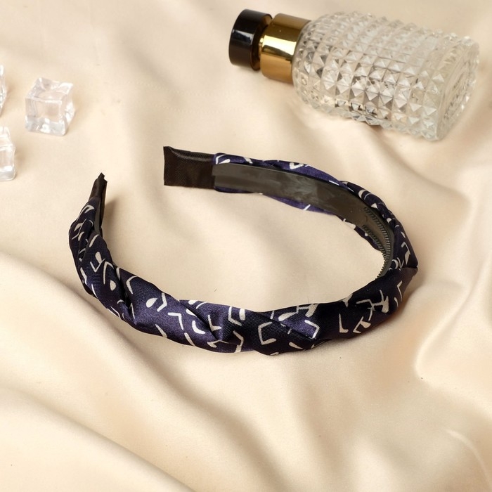 Ободок для волос Ободок для волос "Коса" полоски, 1,8 см, микс