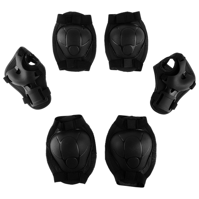 Защита роликовая ONLYTOP, р. S, цвет чёрный Защита роликовая ONLYTOP, р. S, цвет чёрный